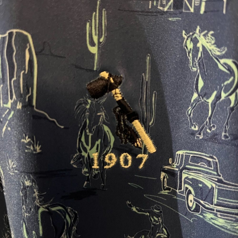 Cherokee Golf Club Knoxville TN Summer Comfort Polo Shirt-M Western Horses Truck - Picture 4 of 7
